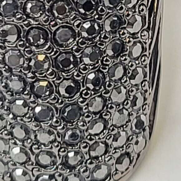 Flamboyant Designer type Knuckle Ring, Unique Knuckle Ring, Black diamond Ring - Picture 5 of 14